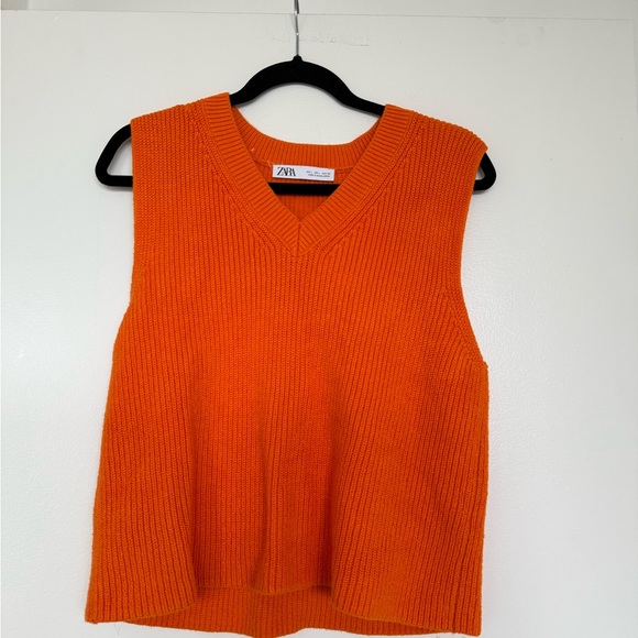 ZARA KNIT VEST - Picture 6 of 6